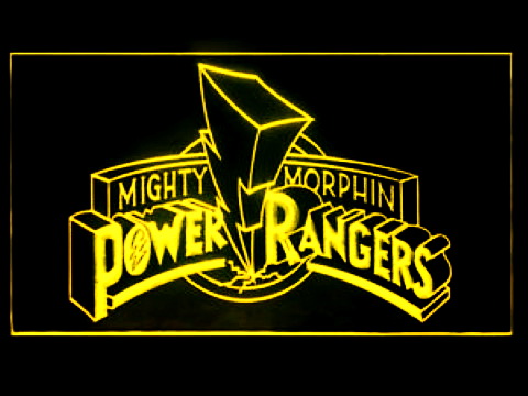 Mighty morphin power rangers LED Neon Sign
